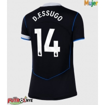 Camiseta Chelsea Dario Essugo #14 Tercera Equipación para mujer 2025-26 manga corta